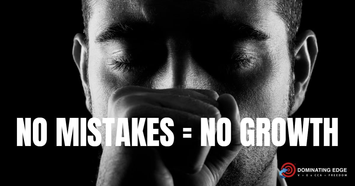 No Mistakes = No Growth: Embracing Failure as the Path to Success